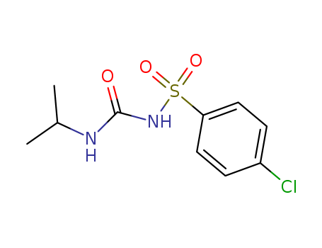 Benzenesulfonamide,4-chloro-N-[[(1-methylethyl)amino]carbonyl]-
