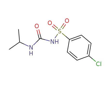 Molecular Structure of 2281-78-9 (1-(4-chlorophenyl)sulfonyl-3-propan-2-yl-urea)
