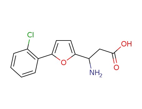 3-AMINO-3-[5-(2-CHLOROPHENYL)-FURAN-2-YL]-PROPANOIC ACID