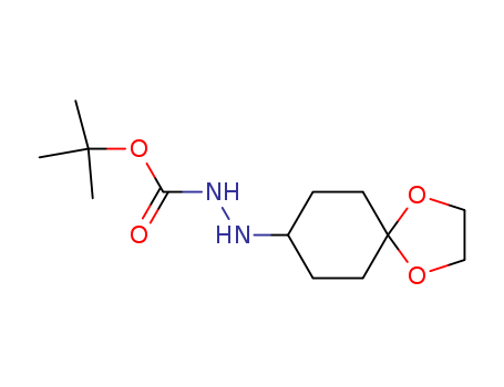 tert-butyl 2-(1,4-dioxaspiro[4.5]decan-8-yl)hydrazinecarboxylate