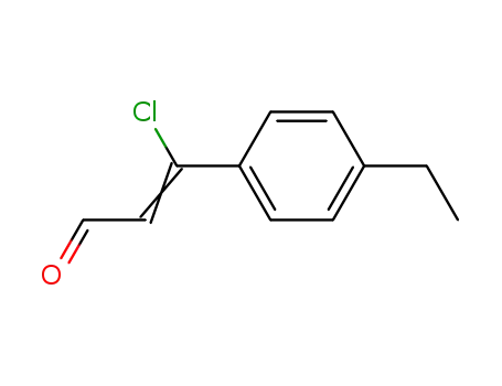 2-Propenal, 3-chloro-3-(4-ethylphenyl)-