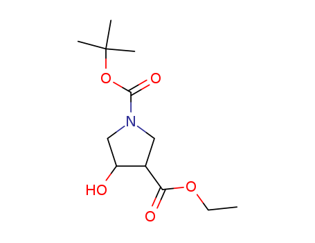 (3S,4R)-1-tert-Butyl 3-ethyl 4-hydroxypyrrolidine-1,3-dicarboxylate