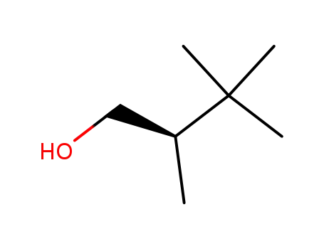 Molecular Structure of 13332-16-6 (1-Butanol, 2,3,3-trimethyl-, (2R)-)
