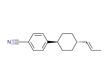 4-[ trans-4-[1-(E)-propenyl]cyclohexyl]benzonitrile