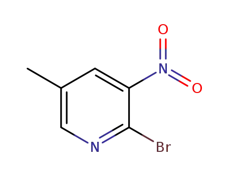 Molecular Structure of 23056-46-4 (2-BROMO-3-NITRO-5-METHYL PYRIDINE)