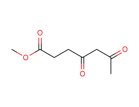 Molecular Structure of 80480-42-8 (methyl 4,6-dioxoheptanoate, keto-tautomer)