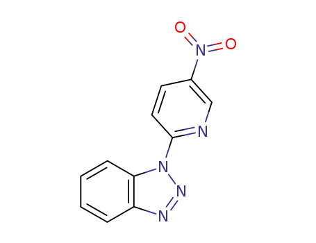 Molecular Structure of 13174-96-4 (1-(5-nitropyridin-2-yl)-1H-benzotriazole)