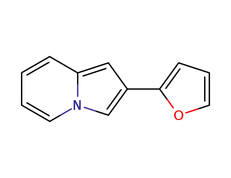 Molecular Structure of 28795-34-8 (2-FURAN-2-YL-INDOLIZINE)