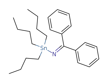 Molecular Structure of 34982-42-8 (1,1-diphenyl-N-(tributylstannyl)methanimine)