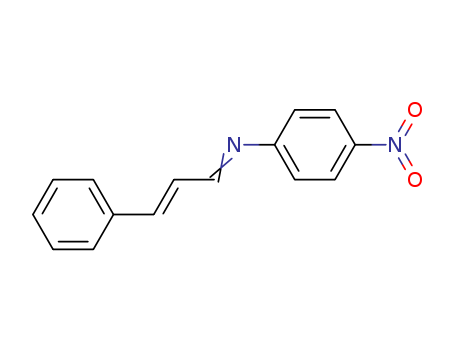Benzenamine,4-nitro-N-(3-phenyl-2-propen-1-ylidene)- cas  15286-45-0