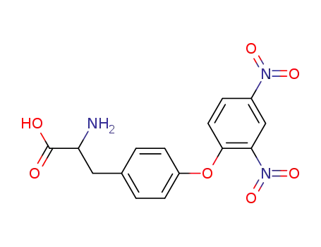 Molecular Structure of 10567-73-4 (O-MONO-2,4-DNP-L-TYROSINE)