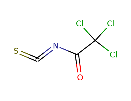 Molecular Structure of 15146-49-3 (Acetyl isothiocyanate, trichloro-)