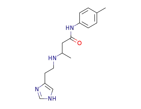 Butanamide, 3-[[2-(1H-imidazol-4-yl)ethyl]amino]-N-(4-methylphenyl)-