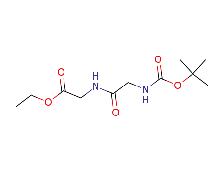 Glycine, N-[N-[(1,1-dimethylethoxy)carbonyl]glycyl]-, ethyl ester