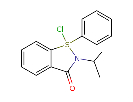 Molecular Structure of 65838-74-6 (9-chloro-9-phenyl-8-propan-2-yl-9$l^{4}-thia-8-azabicyclo[4.3.0]nona-1 ,3,5-trien-7-one)