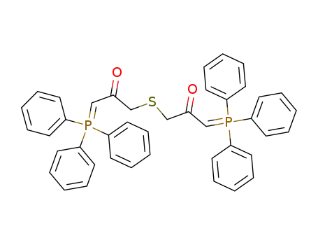 2-Propanone, 1,1'-thiobis[3-(triphenylphosphoranylidene)-