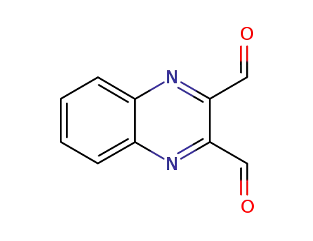 Molecular Structure of 3138-76-9 (Quinoxaline-2,3-dicarbaldehyde)