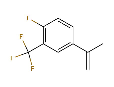 1-Fluoro-4-isopropenyl-2-(trifluoromethyl)benzene(367-68-0)