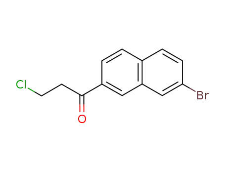 1-Propanone, 1-(7-bromo-2-naphthalenyl)-3-chloro-