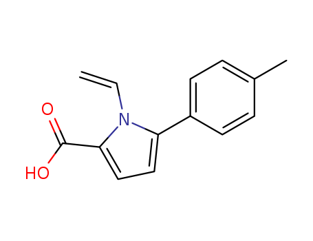 131172-66-2,5-P-TOLYL-1-VINYL-1 H-PYRROLE-2-CARBOXYLIC ACID,5-P-TOLYL-1-VINYL-1 H-PYRROLE-2-CARBOXYLIC ACID