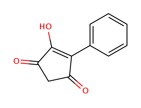 Molecular Structure of 36394-22-6 (4-HYDROXY-5-PHENYL-4-CYCLOPENTENE-1 3-)