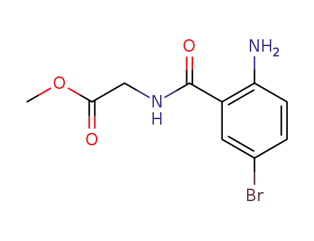 Glycine, N-(2-amino-5-bromobenzoyl)-, methyl ester