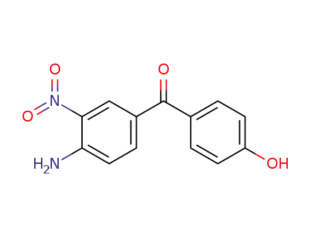 Molecular Structure of 60014-09-7 (Methanone, (4-amino-3-nitrophenyl)(4-hydroxyphenyl)-)