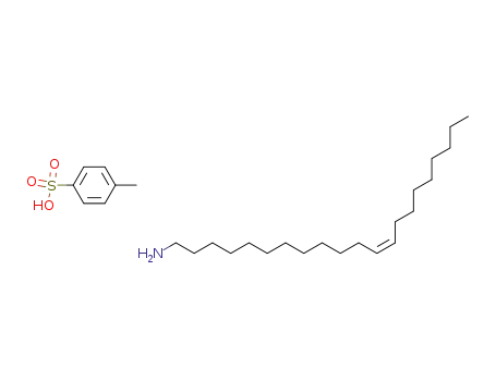 Molecular Structure of 116749-38-3 (cis-12-heneicosenylammonium tosylate)