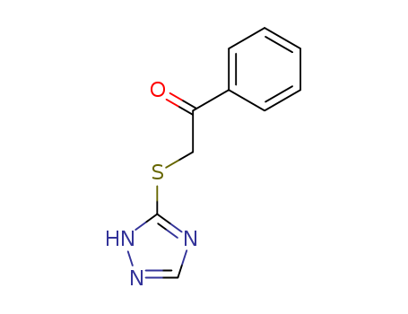 Ethanone, 1-phenyl-2-(1H-1,2,4-triazol-3-ylthio)-