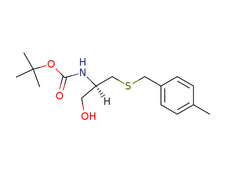 (S)-[1-(Hydroxymethyl)-2-[[(4-methylphenyl)methyl]thio]ethyl]carbamic acid tert-butyl ester