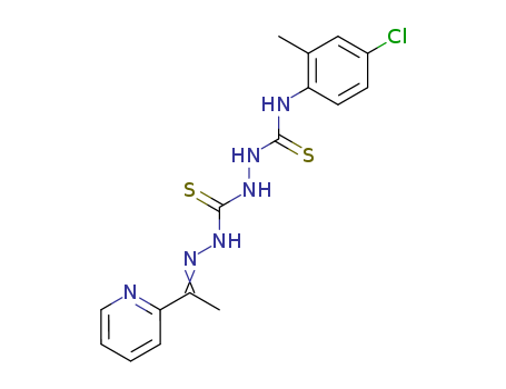 127142-51-2,N-(4-chloro-2-methylphenyl)-2-({(2E)-2-[1-(pyridin-2-yl)ethylidene]hydrazinyl}carbothioyl)hydrazinecarbothioamide,BW 1057U88