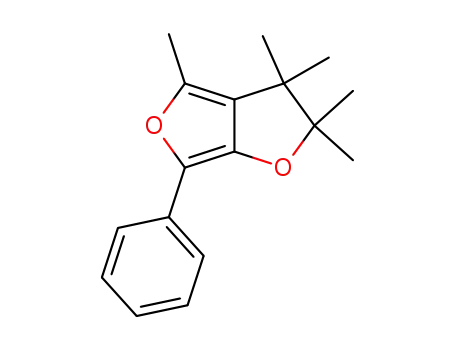 3,3,4,4,6-pentamethyl-8-phenyl-2,7-dioxa-5,8-bicyclo<3.3.0>octadiene