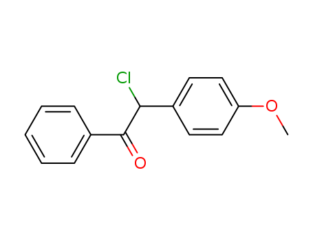 Ethanone, 2-chloro-2-(4-methoxyphenyl)-1-phenyl-