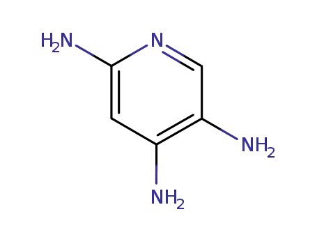 Molecular Structure of 23244-87-3 (2,4,5-Triamino-pyridine)