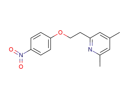 2,4-Dimethyl-6-[2-(4-nitro-phenoxy)-ethyl]-pyridine