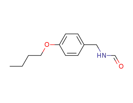 Molecular Structure of 87578-63-0 (N-(4-butoxybenzyl)formamide)