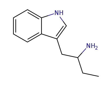 Molecular Structure of 2235-90-7 (1-(1H-INDOL-3-YLMETHYL)-PROPYLAMINE)