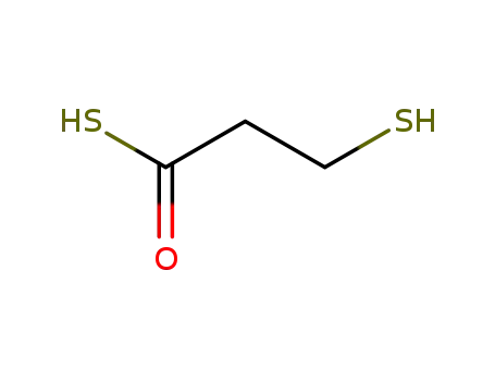 Propanethioic acid, 3-mercapto-