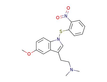 {2-[5-Methoxy-1-(2-nitro-phenylsulfanyl)-1H-indol-3-yl]-ethyl}-dimethyl-amine