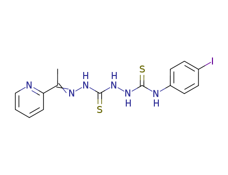 127142-45-4,N-(4-iodophenyl)-2-({(2E)-2-[1-(pyridin-2-yl)ethylidene]hydrazinyl}carbothioyl)hydrazinecarbothioamide,