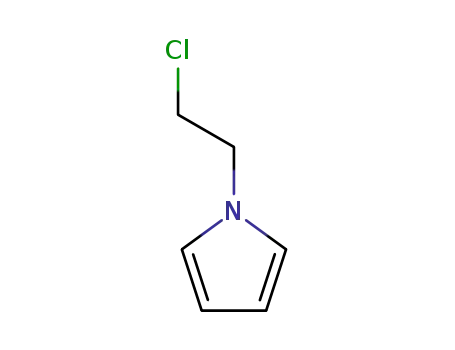 Molecular Structure of 77200-24-9 (1-(2-CHLOROETHYL)PYRROLE)