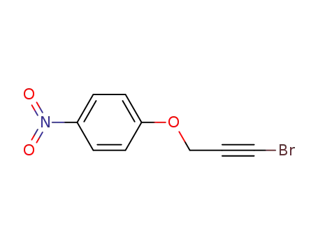 Molecular Structure of 58811-50-0 (Benzene, 1-[(3-bromo-2-propynyl)oxy]-4-nitro-)