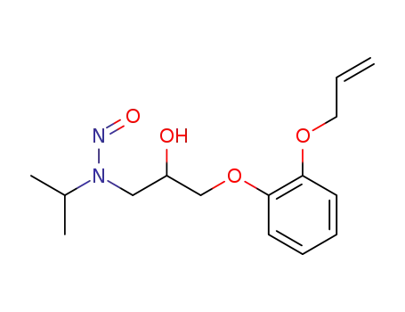Molecular Structure of 96497-86-8 (N-nitrosooxprenolol)