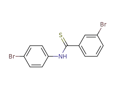 Molecular Structure of 127351-11-5 (3-bromo-N-(4-bromophenyl)benzenecarbothioamide)