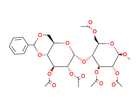 Methyl 2,3,6,2',3'-penta-O-acetyl-4',6'-O-benzylidene-β-D-maltoside