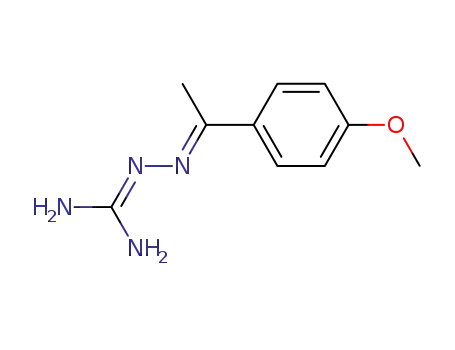 s-trans-N<sub>2</sub>-{[(E)-1-(4-methoxyphenyl)-ethylidene]-amino}guanidine
