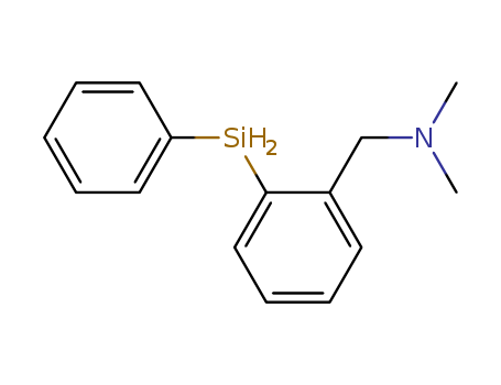 Benzenemethanamine, N,N-dimethyl-2-(phenylsilyl)-