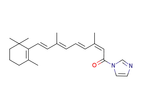 Molecular Structure of 85610-79-3 (1-(13-cis-Retinoyl)imidazole)