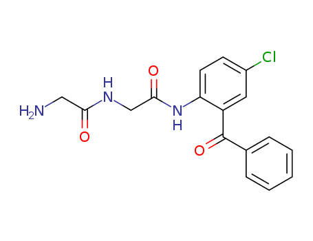 Glycinamide, glycyl-N-(2-benzoyl-4-chlorophenyl)-