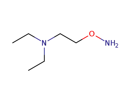 Molecular Structure of 6006-10-6 (O-beta-diethylaminoethylhydroxylamine)
